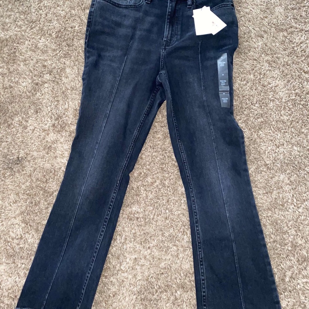 Calvin Klein High Rise Kick Boot Jeans